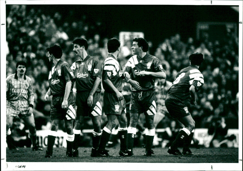 Coventry v Liverpool - Vintage Photograph
