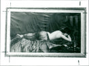 The Sleeping Model - Vintage Photograph