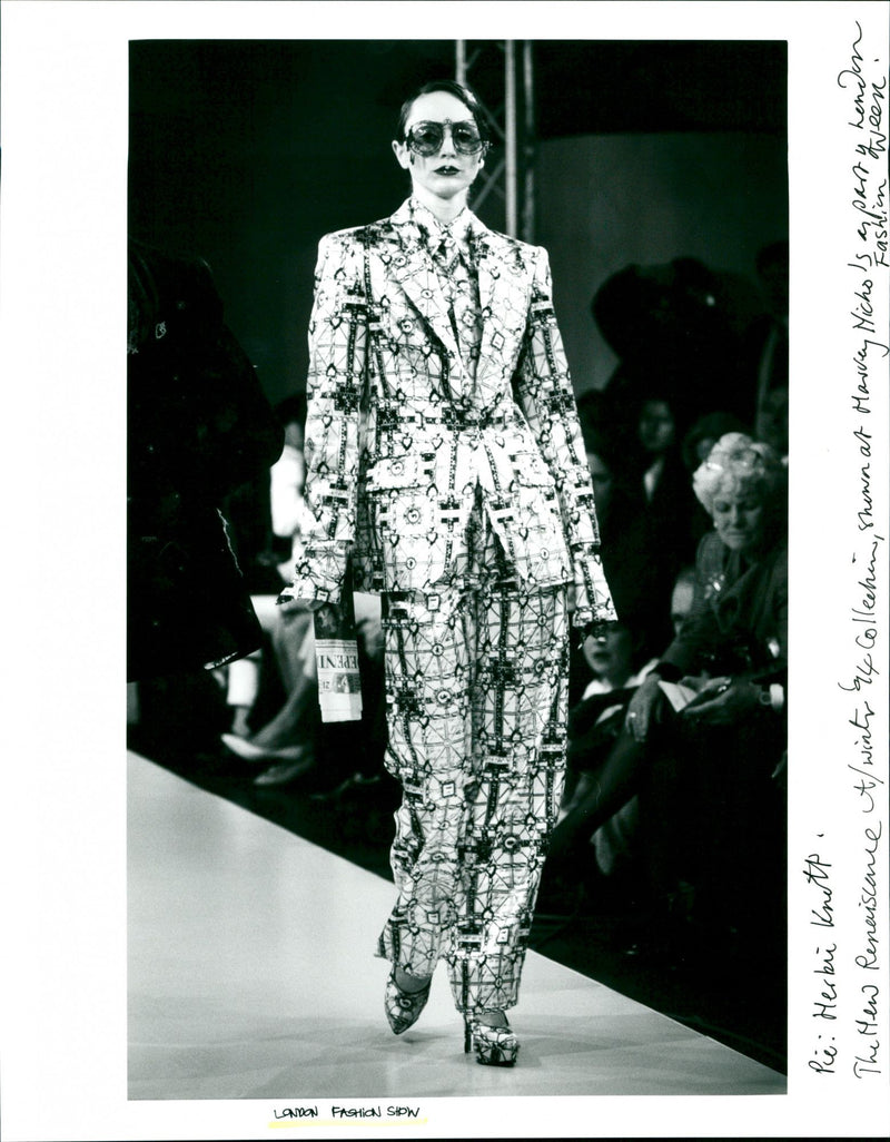 London Fashion Show - Vintage Photograph