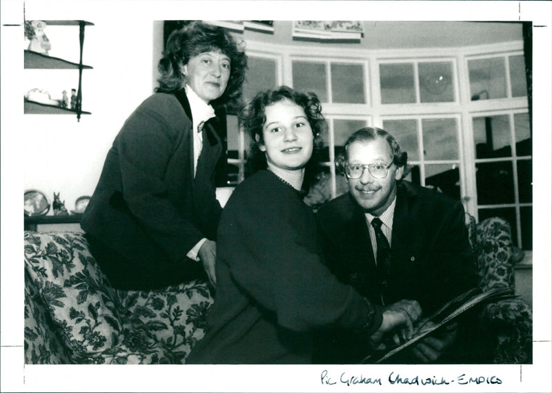 Family, Friday, 31st December 1993 - Vintage Photograph