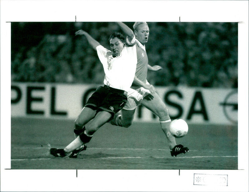 Football game, Friday 19th November - Vintage Photograph