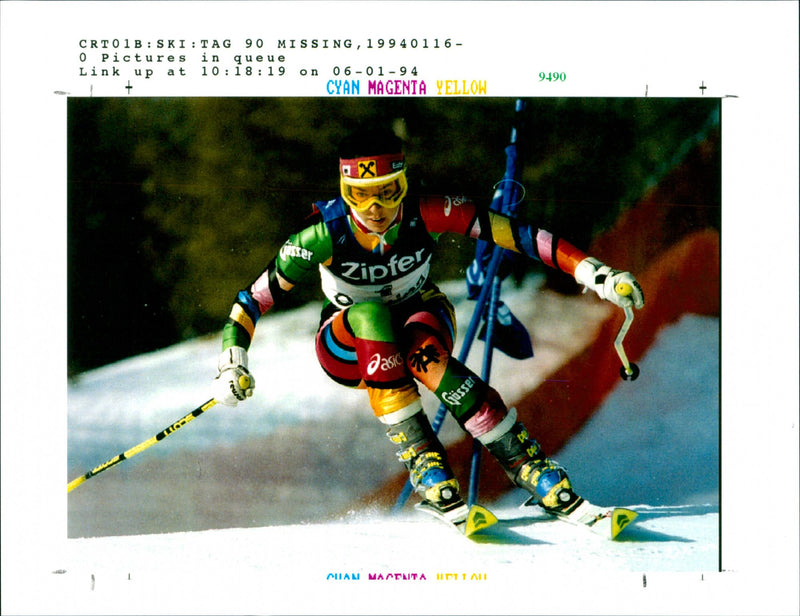 Ski - Vintage Photograph