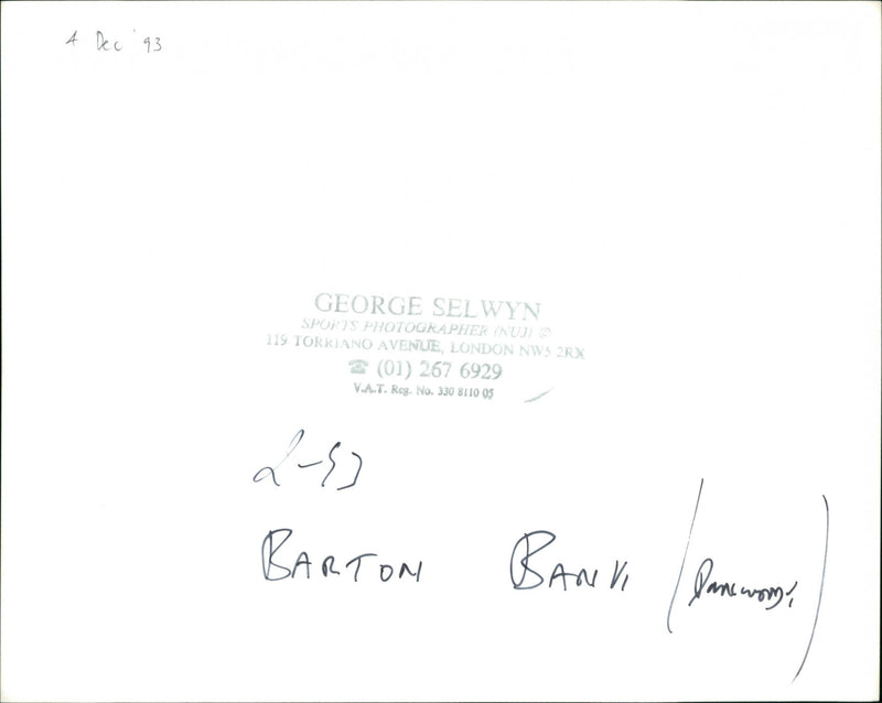 Barton Bank - Vintage Photograph