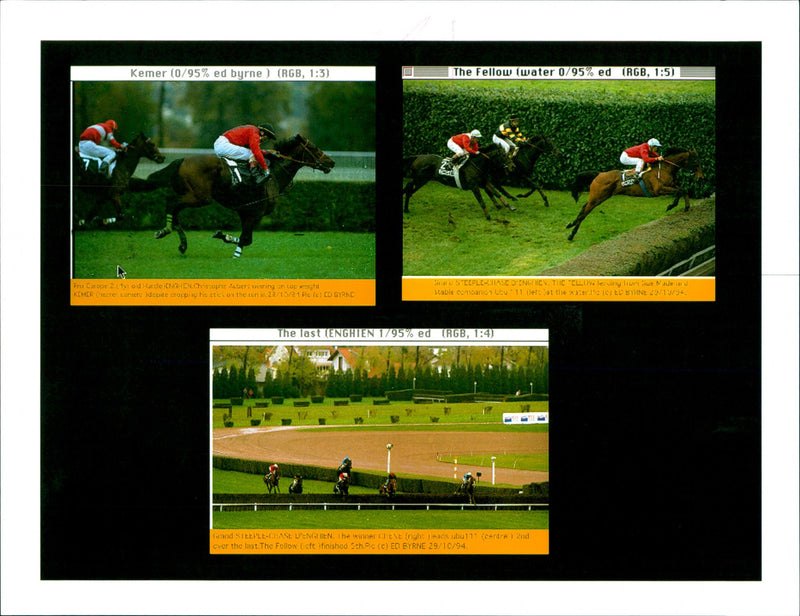 Grand Steeple-Chase d'Enghien - Vintage Photograph