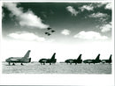 Lightning Farewell - Vintage Photograph