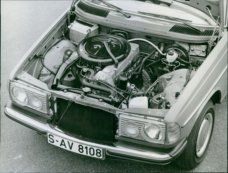 Mercedes Benz. - Vintage Photograph