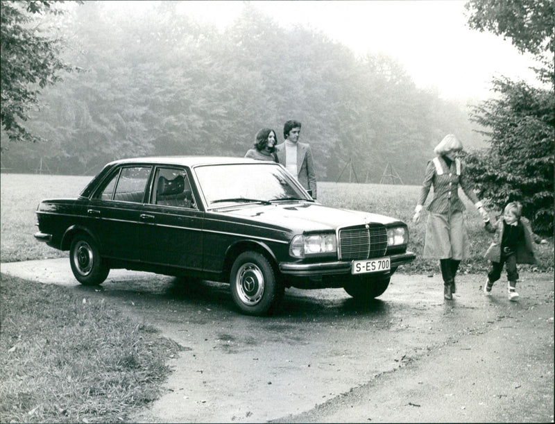 Mercedes Benz. - Vintage Photograph