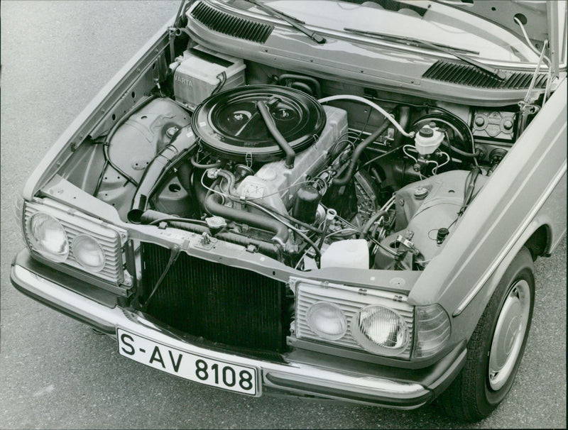 Mercedes Benz. - Vintage Photograph