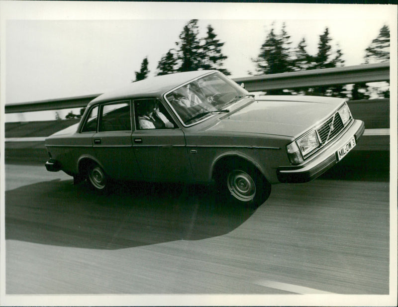 Volvo 244 - Vintage Photograph