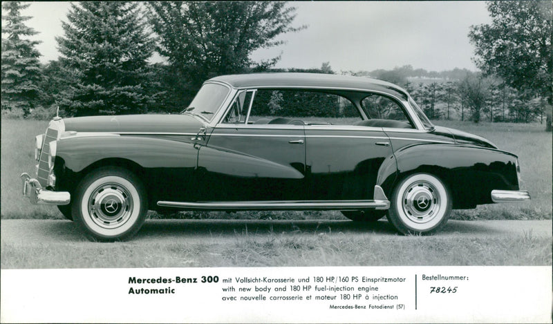 Mercedes-Benz 300 Automatic - Vintage Photograph