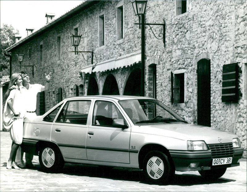 Opel Kadett (notchback) - Vintage Photograph