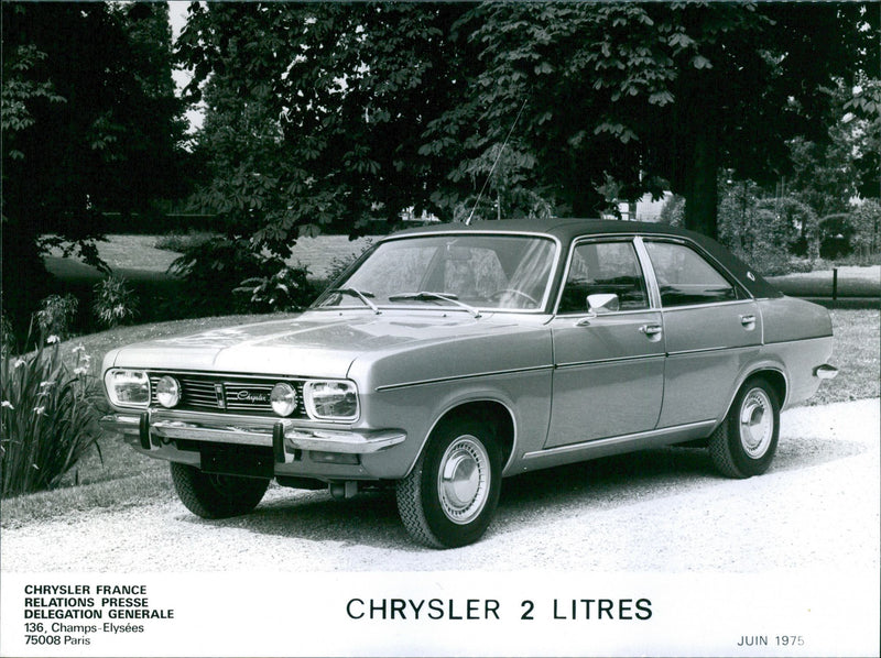 Chrysler 2 Liters - Vintage Photograph