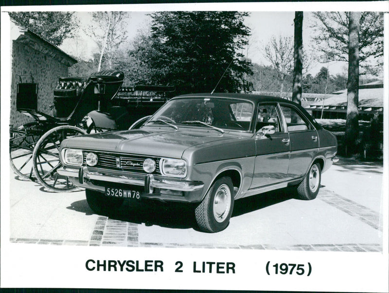 Chrysler 2 Liter 1975 - Vintage Photograph