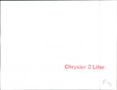 Chrysler 2 Liter - Vintage Photograph