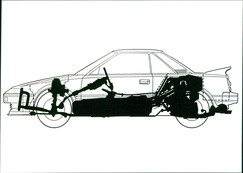 Toyota MR 2 - Vintage Photograph