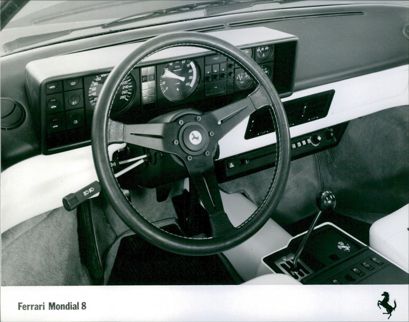 Ferrari Mondial 8 - Vintage Photograph