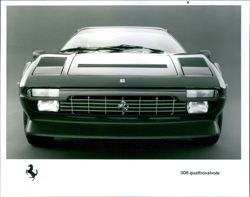 Ferrari 308 Quattrovalvole - Vintage Photograph