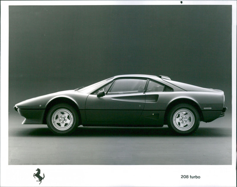 Ferrari 208 Turbo - Vintage Photograph