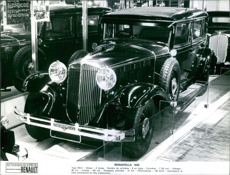 Renault Reinastella 1932 - Vintage Photograph