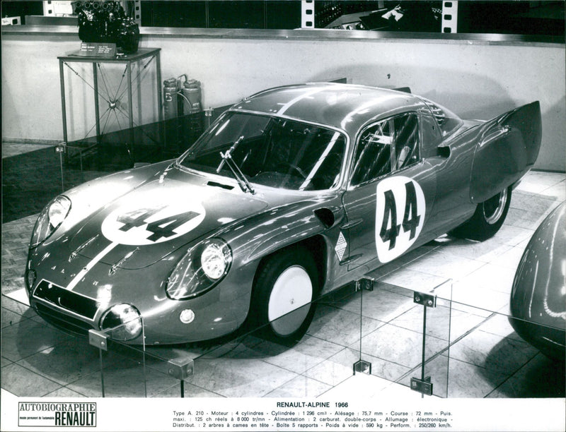 Renault Alpine 1966 - Vintage Photograph