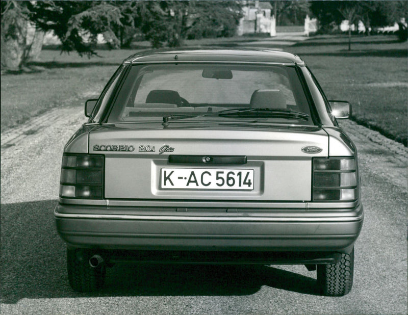 Ford Scorpio Ghia - Vintage Photograph