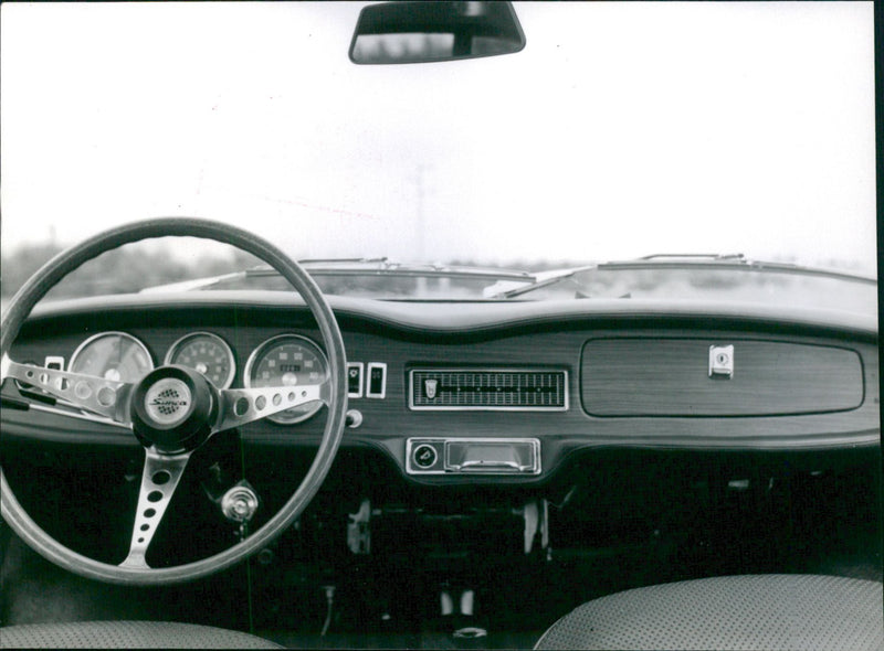 Simca Sportcoupé 1200 S - Vintage Photograph