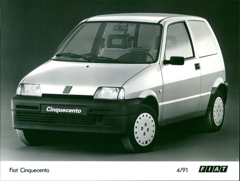 Fiat Cinquecento 1992 - Vintage Photograph