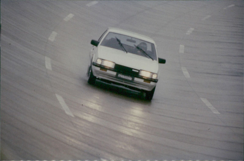 Mazda 323 - Vintage Photograph