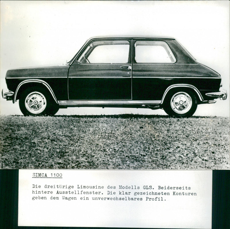 Simca 1100 - Vintage Photograph