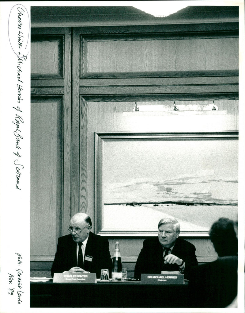 MICHAEL CHARLES WRITER - Vintage Photograph