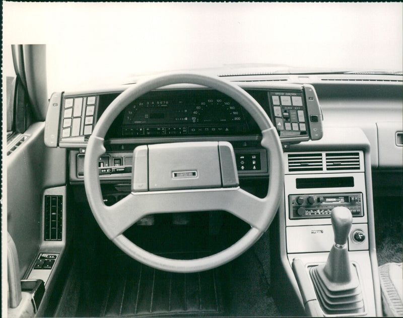 Mazda 929 Coupe - Vintage Photograph