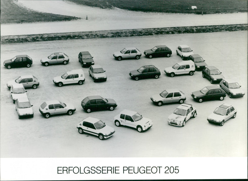 Peugeot 205 - Vintage Photograph