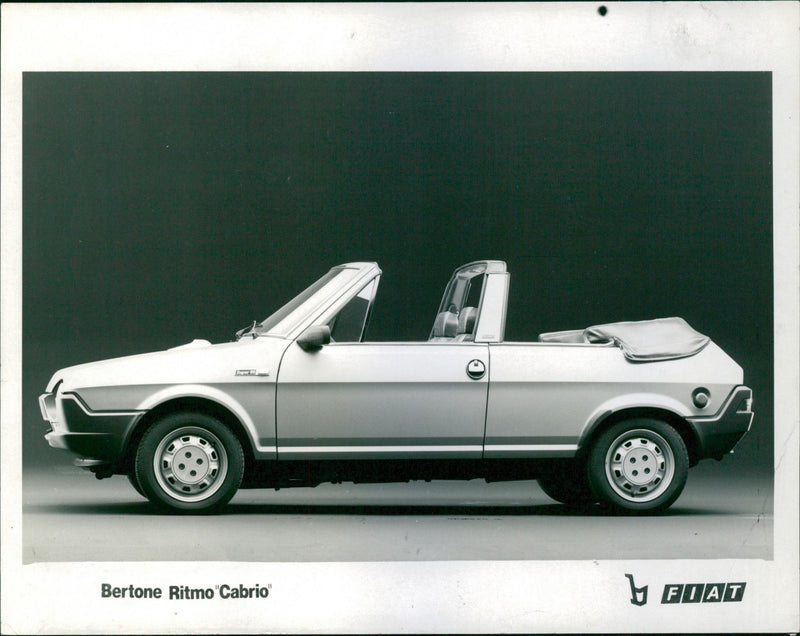 Fiat Ritmo Cabrio - Vintage Photograph