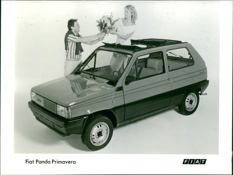 Fiat Panda Primavera - Vintage Photograph