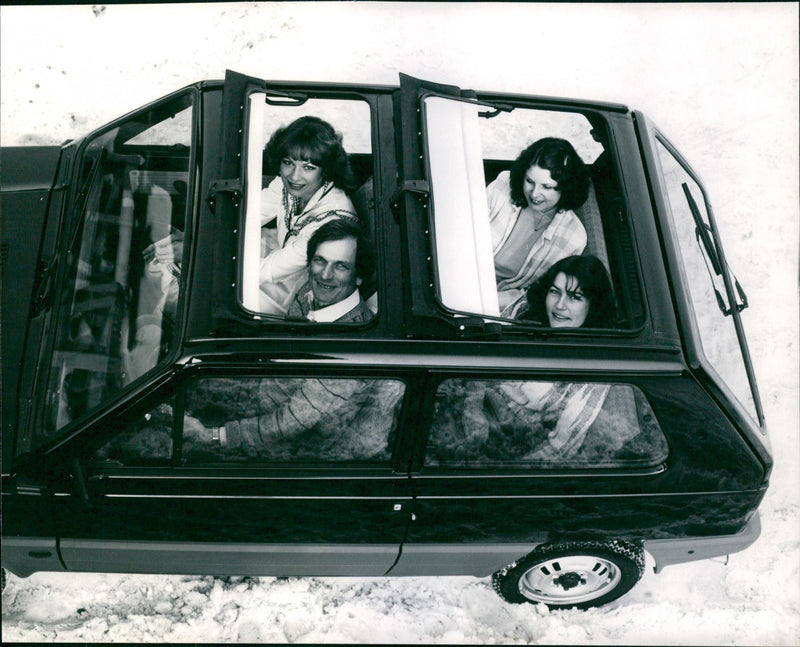 Fiat Panda Primavera - Vintage Photograph