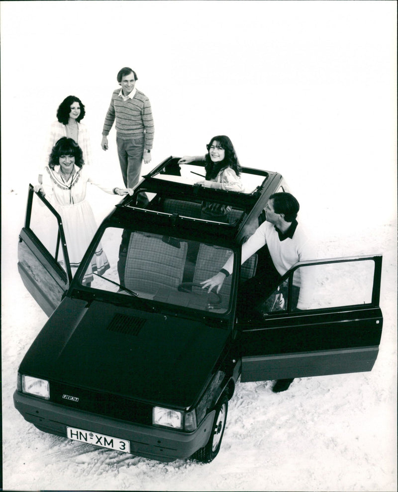 Fiat Panda Primavera - Vintage Photograph