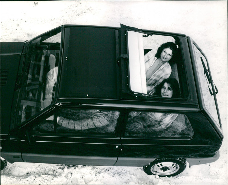 Fiat Panda Primavera - Vintage Photograph