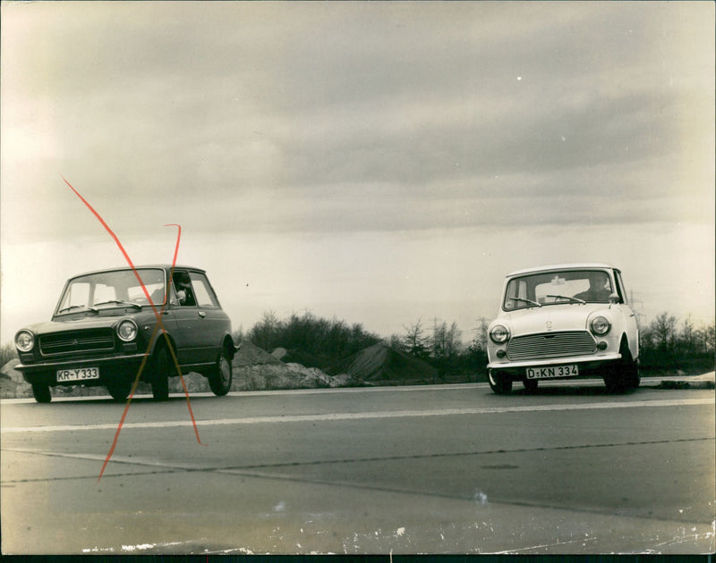 Mixed Cars Varius - Vintage Photograph