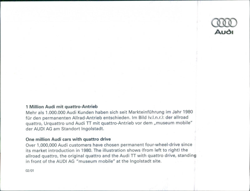 Audi - Vintage Photograph