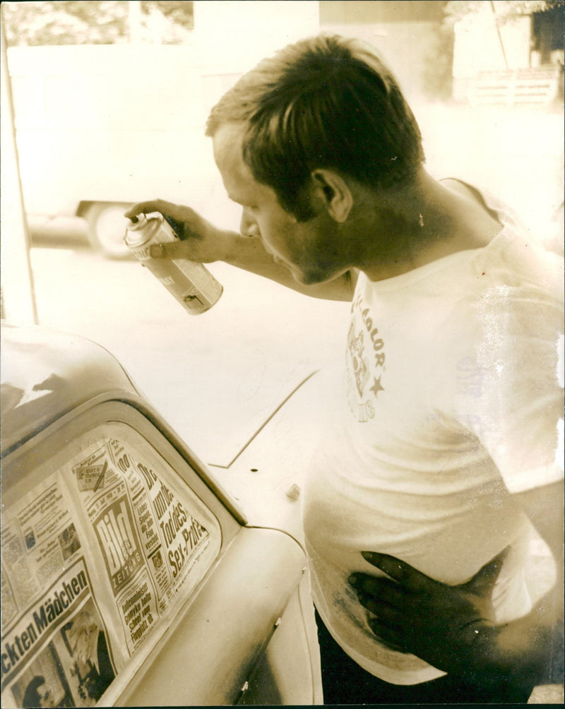 Mixed Cars Varius - Vintage Photograph