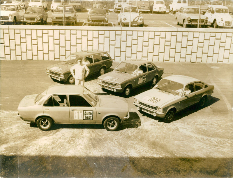 Mixed Cars Varius - Vintage Photograph