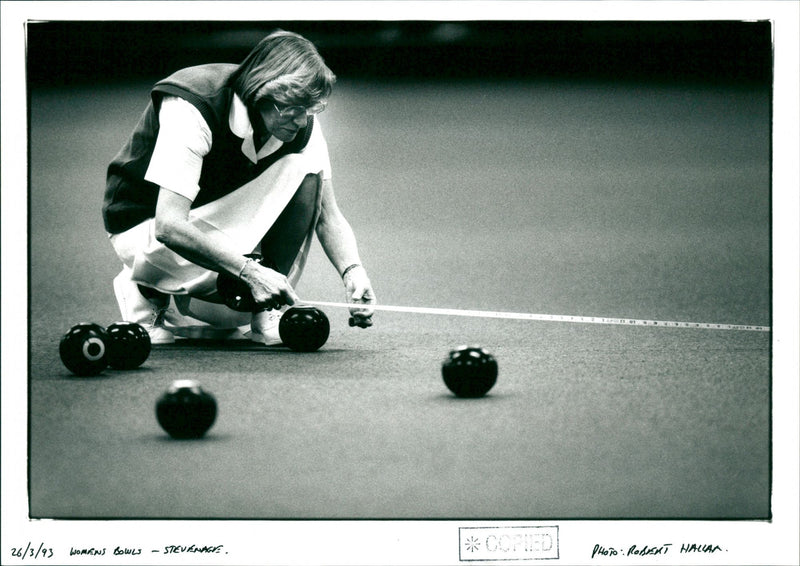 Women's Bowls - Vintage Photograph