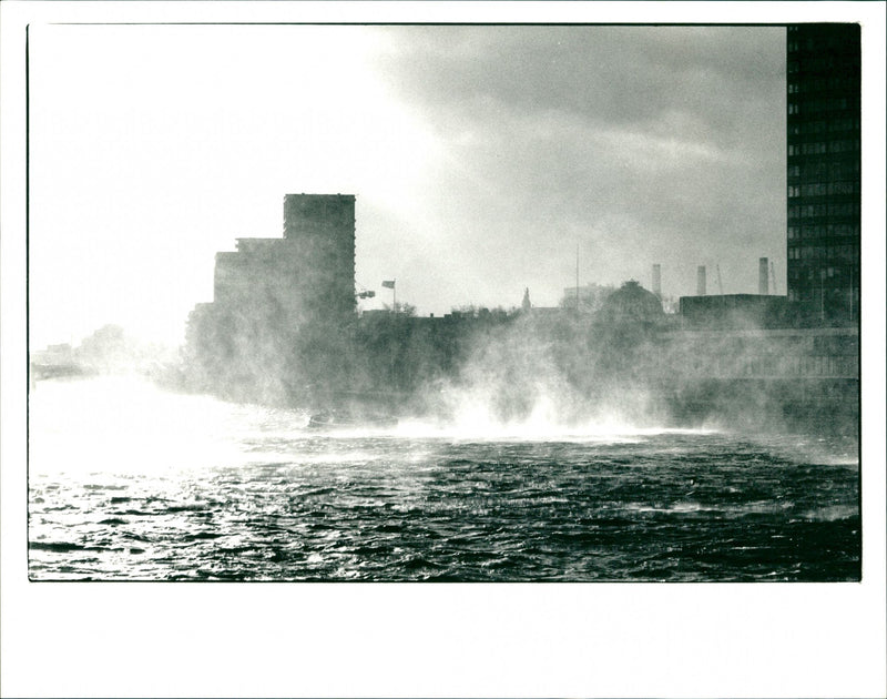 Hurricane '90 - Vintage Photograph