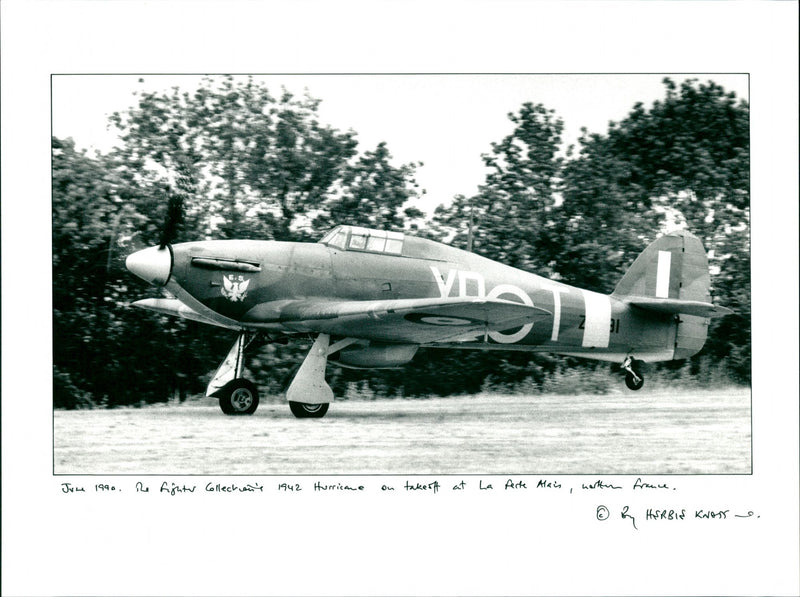 The Fighter Collection's 1942 Hurricane - Vintage Photograph