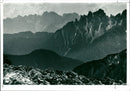 Tre Cime di Lavaredo - Vintage Photograph