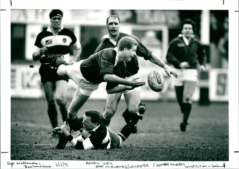 Andy Key and Ken Murphy - Vintage Photograph