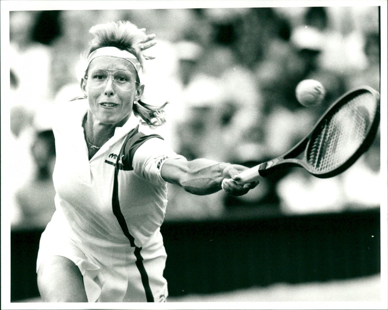 Martina Navratilova - Vintage Photograph