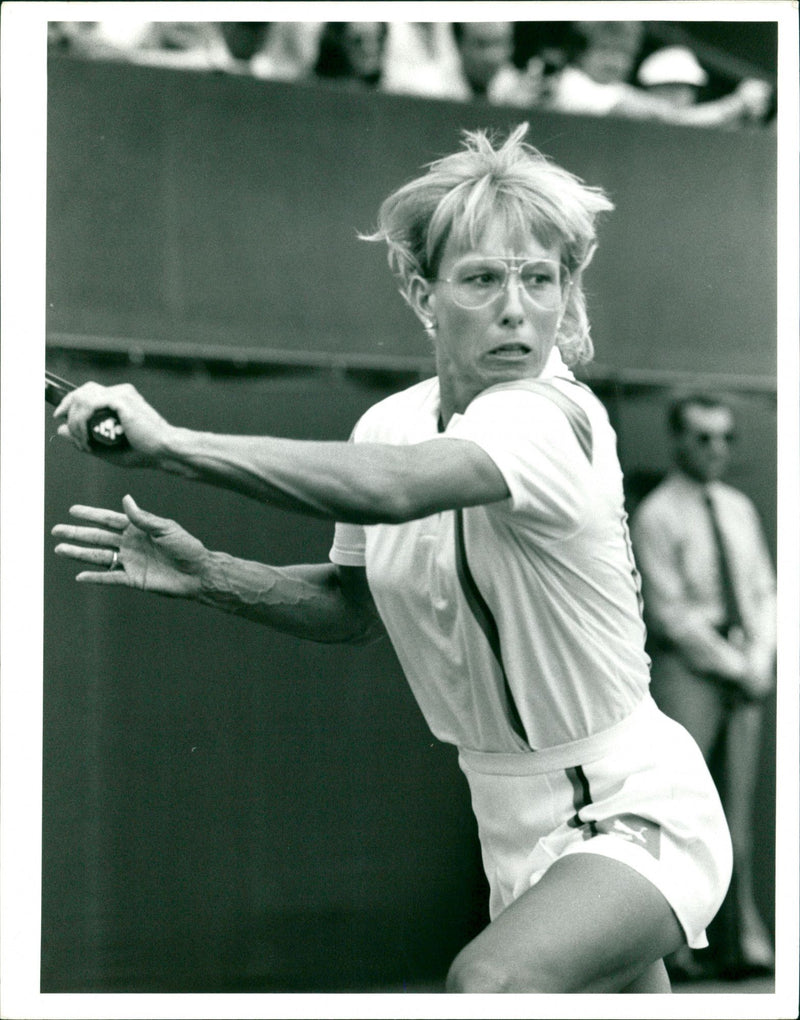 Martina Navratilova - Vintage Photograph