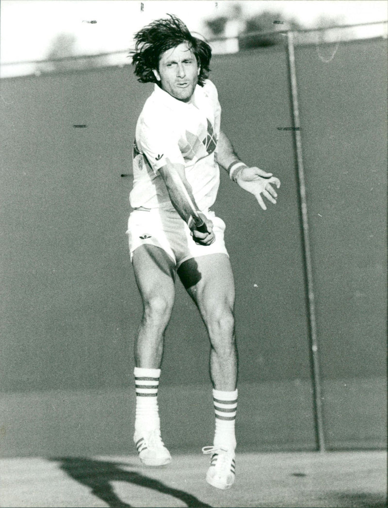 Ilie Nastase - Vintage Photograph