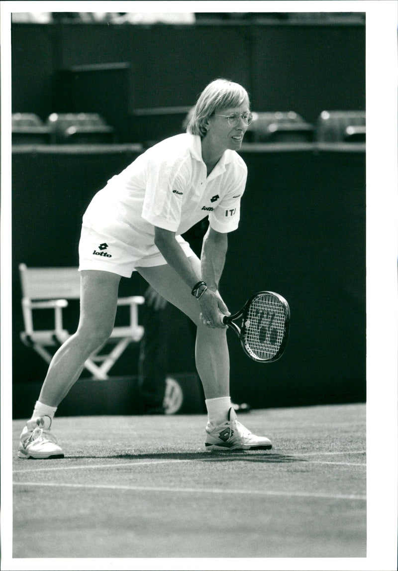 Martina Navratilova - Vintage Photograph